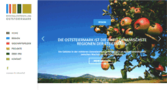 Desktop Screenshot of oststeiermark.at